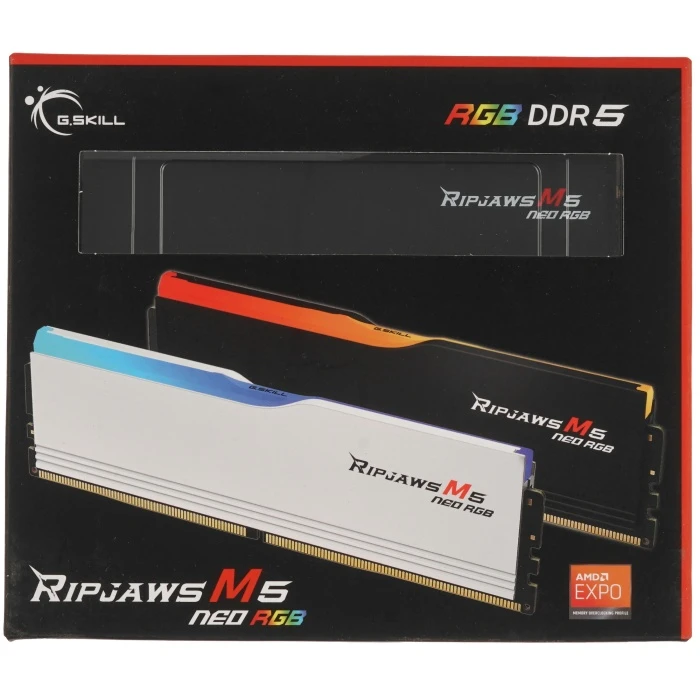 Оперативная память G.Skill RIPJAWS M5 NEO 48Gb 6000Mhz, KIT 2*24Gb, F5-6000J3036F24GX2-RM5NRK