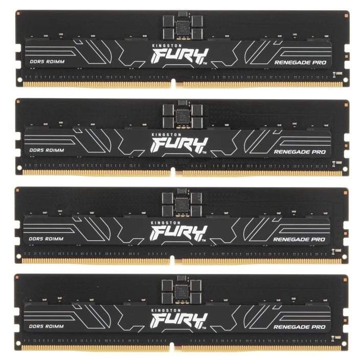 Серверная оперативная память Kingston FURY Renegade Pro 64Gb 4800Mhz, KIT 4*16Gb, KF548R36RBK4-64
