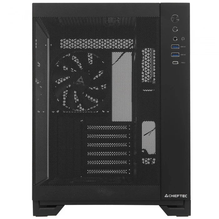 Корпус Chieftec VISIO AIR черный, Mid-Tower