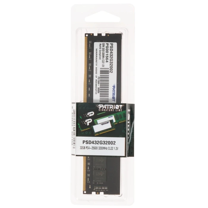 Оперативная память Patriot Signature Line 32Gb 3200Mhz, PSD432G32002