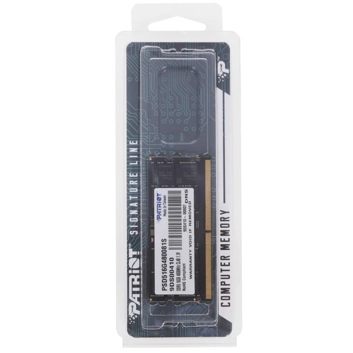 Оперативная память Patriot Signature Line 16Gb 4800Mhz, PSD516G480081S