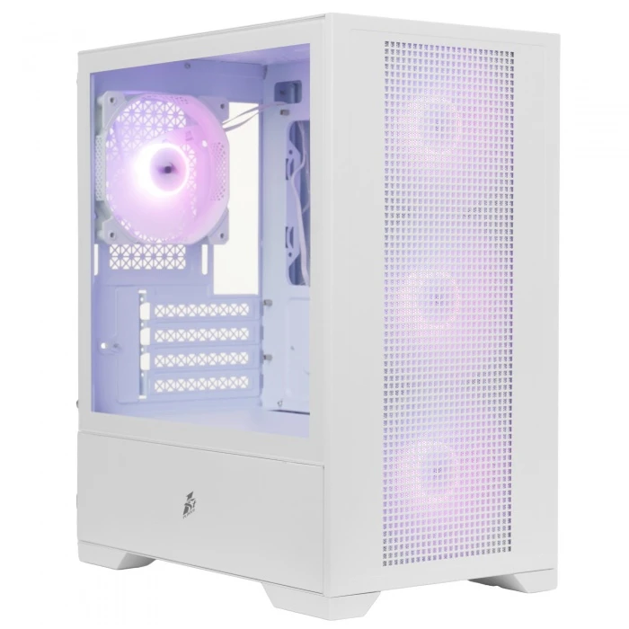 Корпус 1STPLAYER Go2 белый, Mini-Tower