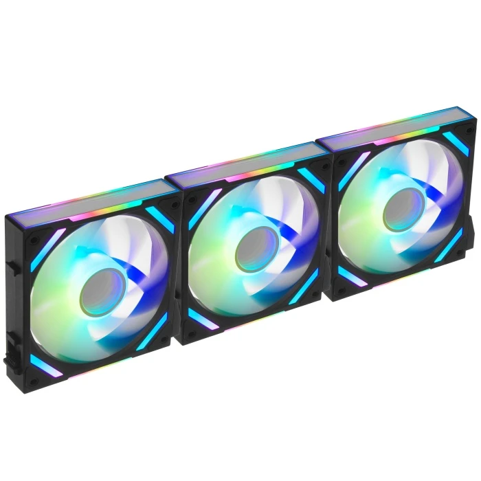 Комплект вентиляторов XASTRA FS120B ARGB черный, FS120-3BA-SRX-GL