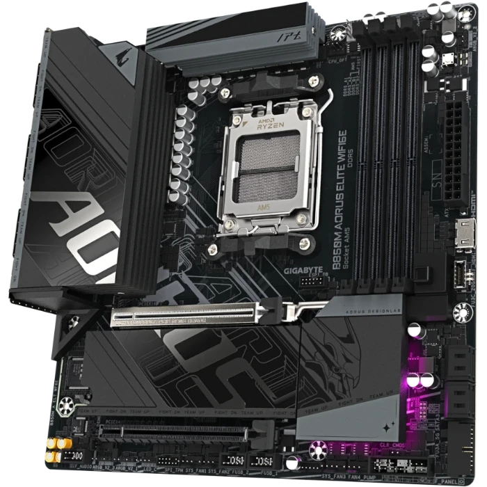 Мат. плата GIGABYTE B850M AORUS ELITE WIFI6E, AM5