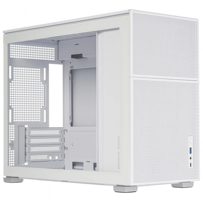 Корпус Lamptron ESM363 MESH белый, Mini-Tower
