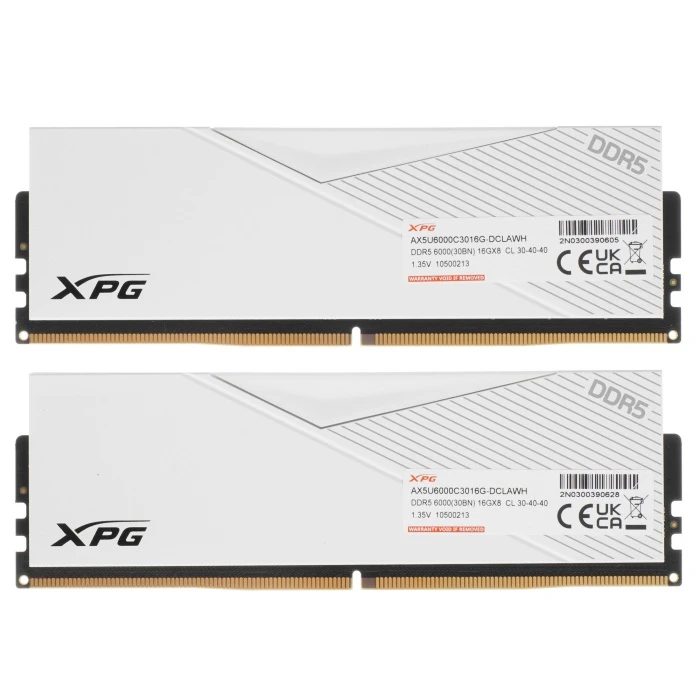 Оперативная память ADATA XPG Lancer 32Gb 6000Mhz, KIT 2*16Gb, AX5U6000C3016G-DCLAWH