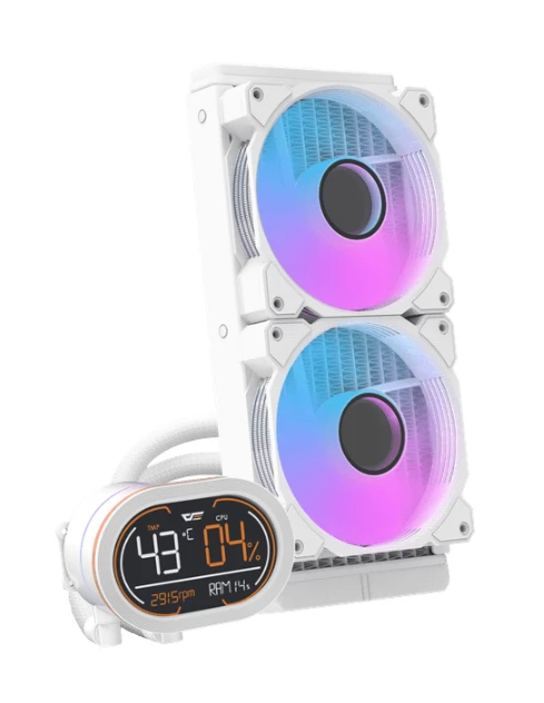 Система охлаждения DarkFlash DH240D белая, DH240D WHITE