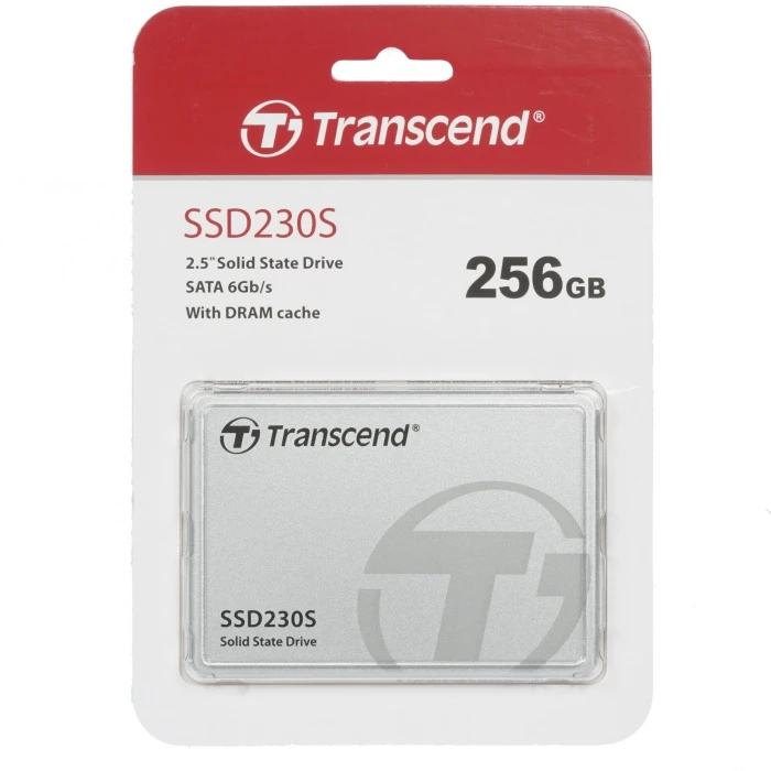 SSD накопитель Transcend 230S 256Gb 2.5" SATA, TS256GSSD230S