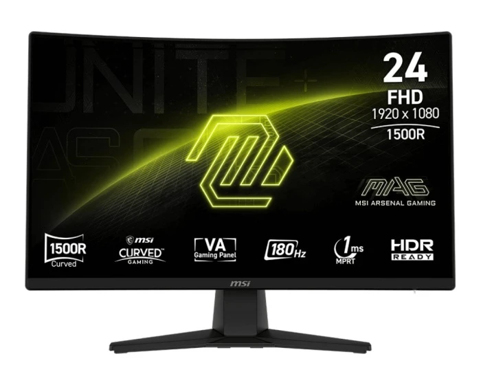Монитор MSI MAG 242C, 23.6", черный