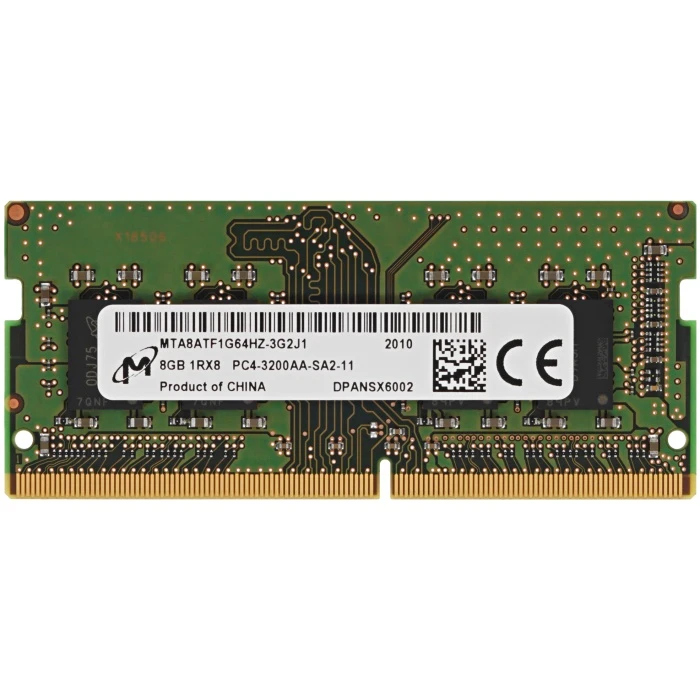 Оперативная память Crucial 8Gb 3200Mhz, CT8G4SFS832A