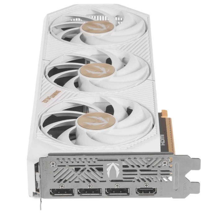 Видеокарта Zotac GeForce RTX 5070 GAMING AMP White Edition 12Gb