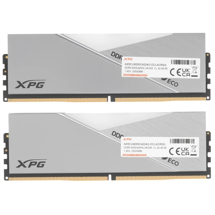 Оперативная память ADATA XPG Lancer RGB 48Gb 9200Mhz, KIT 2*24Gb, AX5CU9200C4224G-DCLACRSG