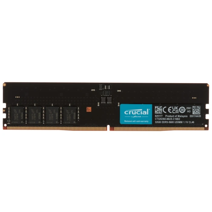Оперативная память Crucial 32Gb 5600Mhz, CT32G56C46U5
