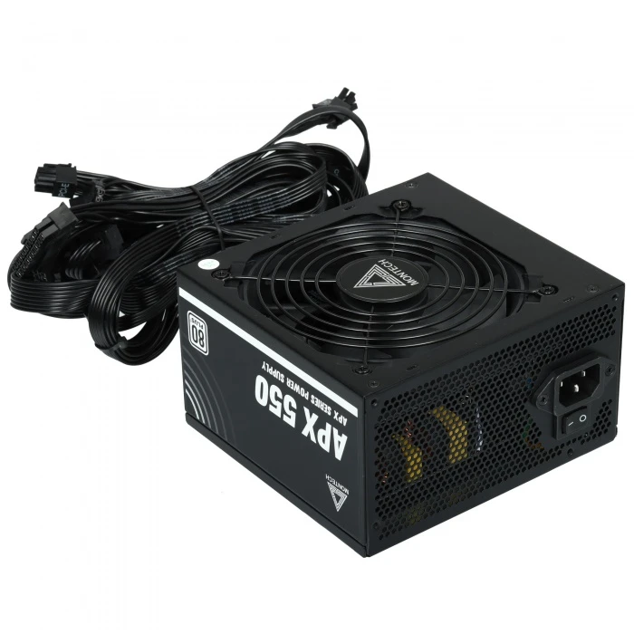 Блок питания MONTECH APX 550W черный, XWYA11-550W