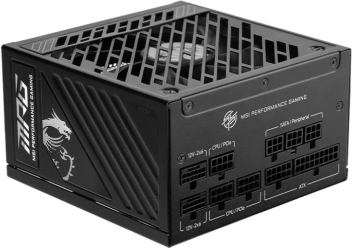 Блок питания MSI MPG A1250GS PCIE5  черный