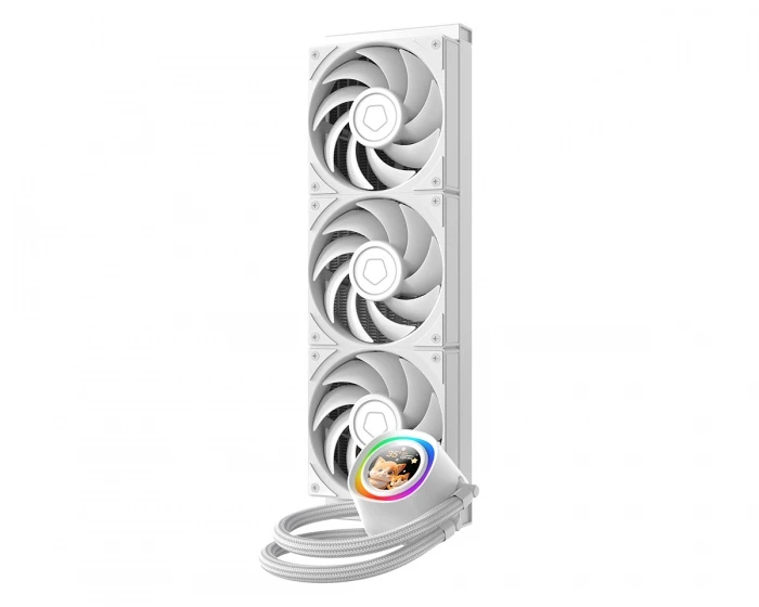 Система охлаждения ID-COOLING FX360 LCD PE белая