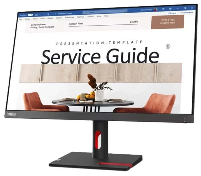 Монитор Lenovo ThinkVision S24i-30, 23.8", серый