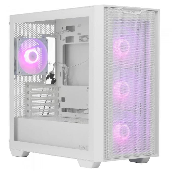 Корпус ASUS A21 PLUS белый, Mini-Tower