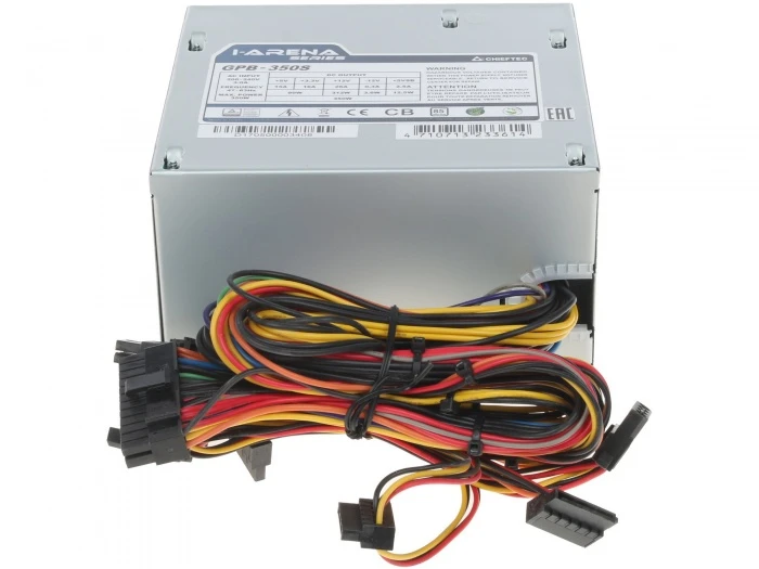 Блок питания Chieftec iARENA 350W серый, GPB-350S