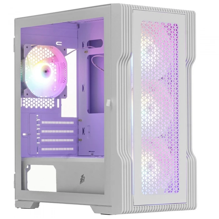 Корпус 1STPLAYER TRILOBITE T3 белый, Mini-Tower