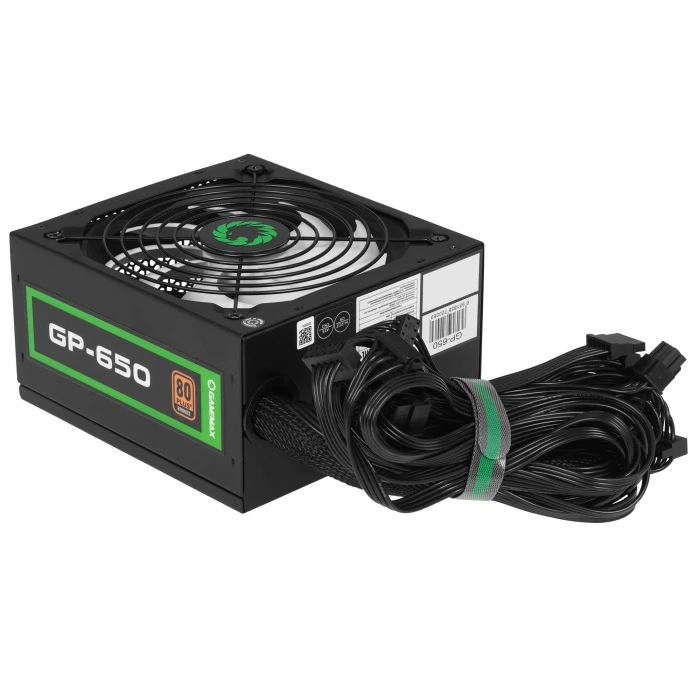 Блок питания GameMax GP-650  черный