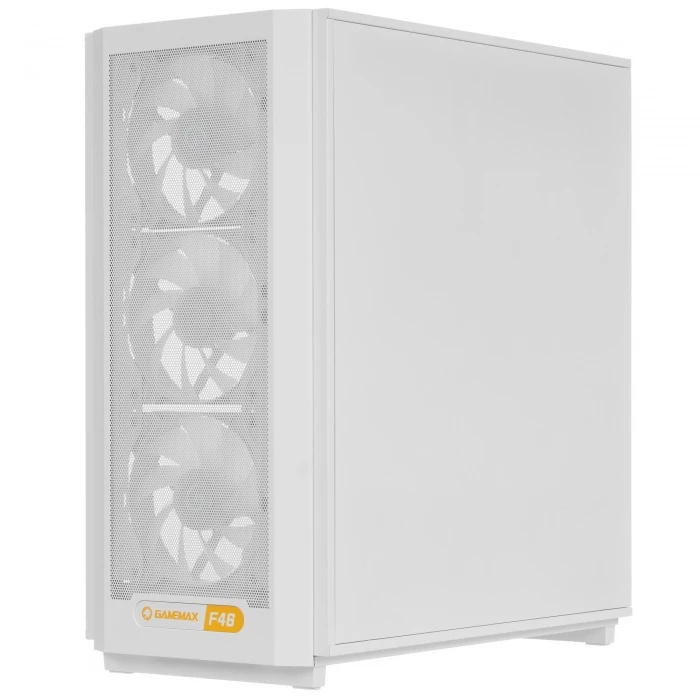 Корпус GameMax F46 WH белый, Mid-Tower