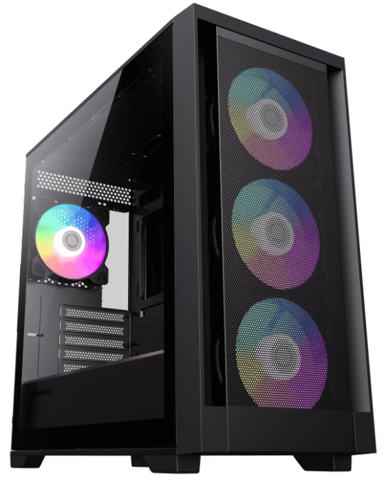 Корпус GameMax Defender MB черный, Mini-Tower