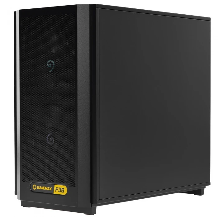 Корпус GameMax F36 Dark черный, Mini-Tower