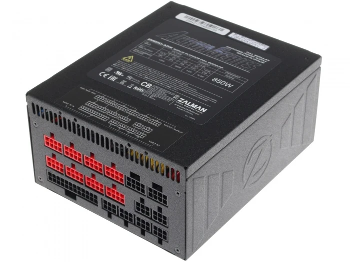 Блок питания ZALMAN ARX 850W черный, ZM850-ARX