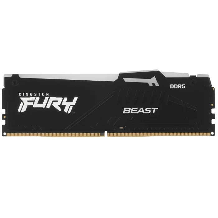 Оперативная память Kingston FURY Beast Black RGB 16Gb 6000Mhz, KF560C36BBE2A-16