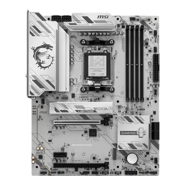MSI B850 GAMING PLUS WIFI6E White 