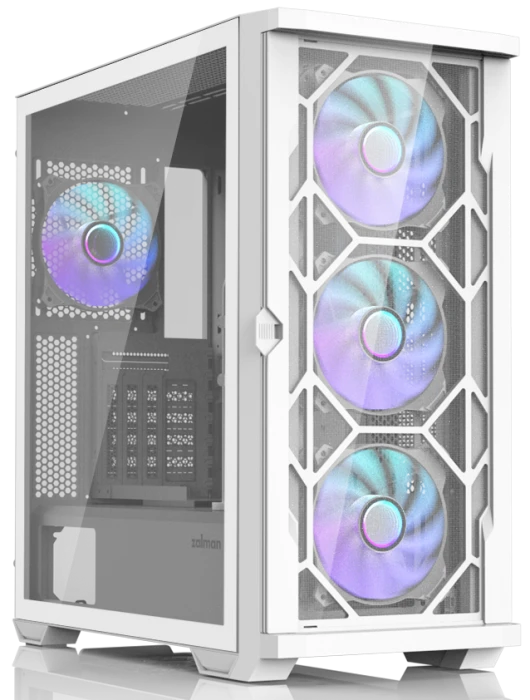 Корпус ZALMAN Z10 DUO белый, Mid-Tower