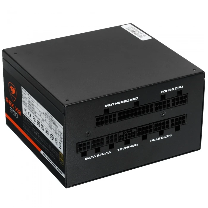 Блок питания Cougar GEX X2 850 черный, 31GT085001P01