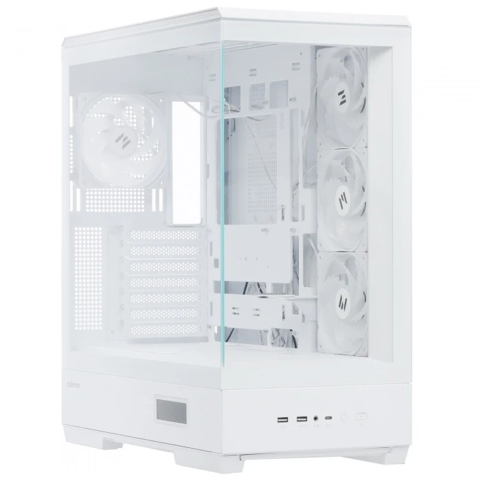 Корпус ZALMAN P50 DS белый, Mid-Tower