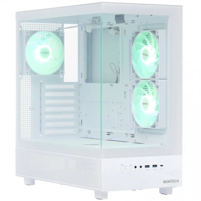 Корпус MONTECH XR белый, Mid-Tower