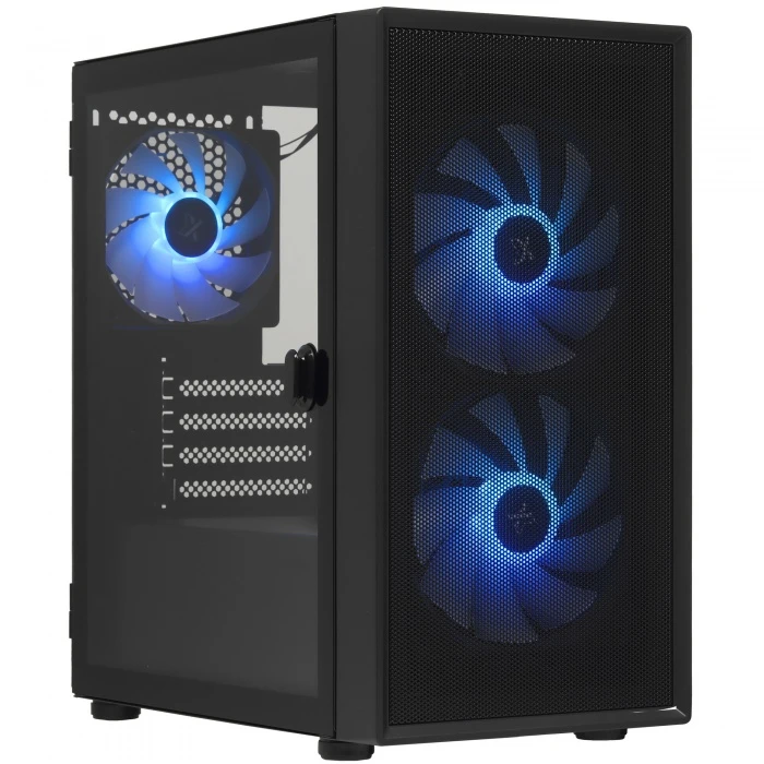Корпус XASTRA A305M 3ARGB черный, Mini-Tower