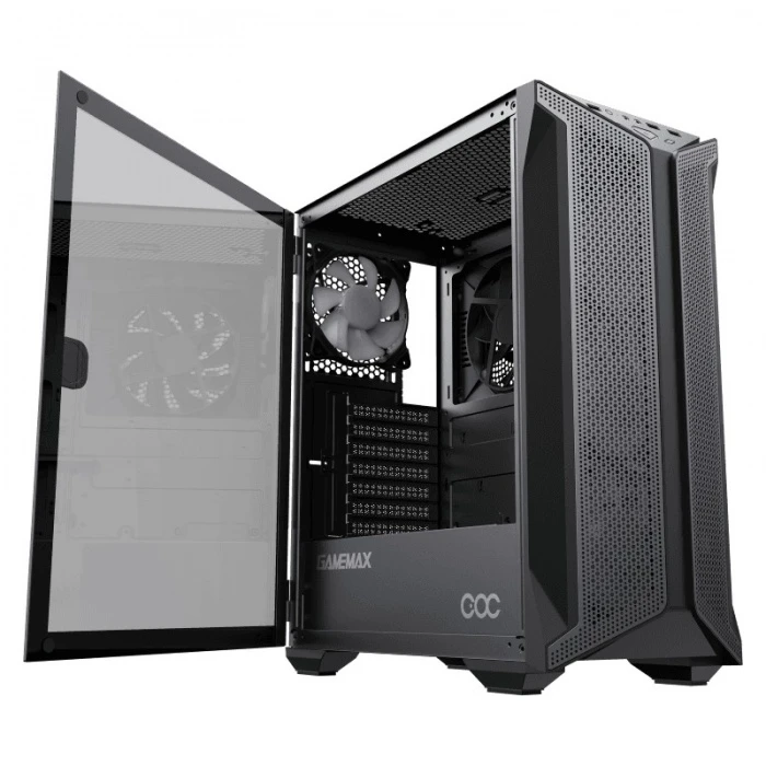 Корпус GameMax Brufen C1 черный, Mid-Tower