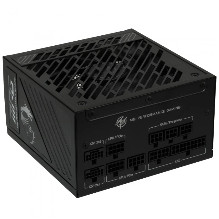 Блок питания MSI MPG A1000GS PCIE5  черный