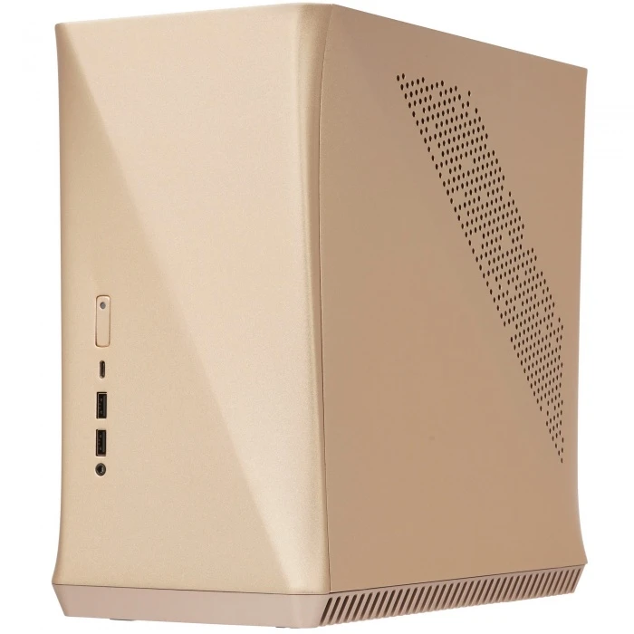 Корпус Fractal Design Era ITX золотистый, компактный (SFF)