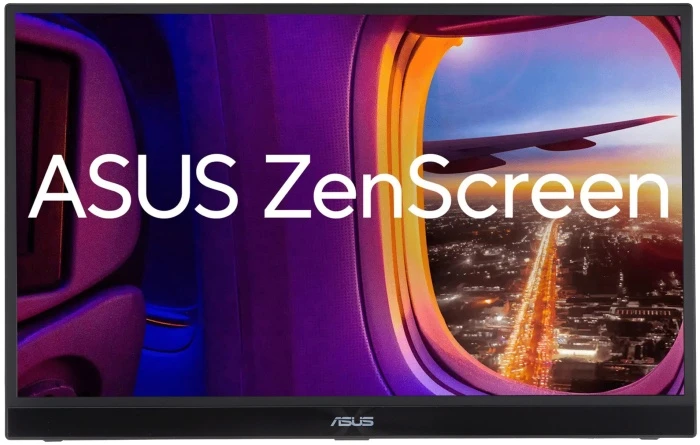 Монитор ASUS ZenScreen MB17AHG, 17", черный