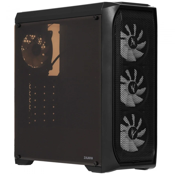 Корпус ZALMAN N5 MF черный, Mid-Tower
