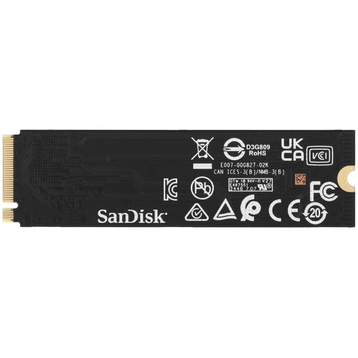SSD накопитель WD Black SN7100 1Tb M.2 NVMe, WDS100T4X0E