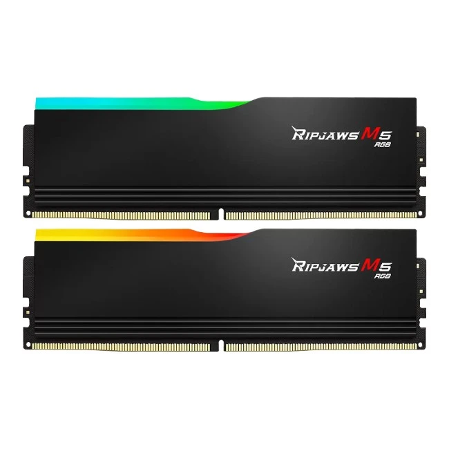Оперативная память G.Skill RIPJAWS M5 RGB 64Gb 6000MHz, KIT 2*32Gb, F5-6000J3238G32GX2-RM5RK