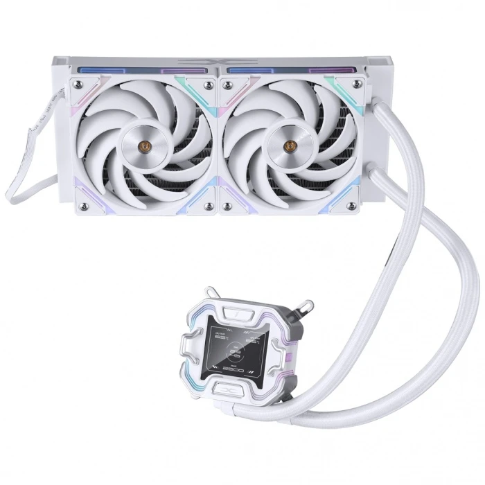 Система охлаждения 1STPLAYER X-240 белая, X-240-WH