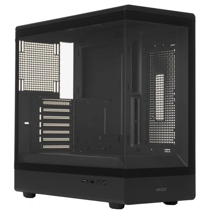 Корпус GiNZZU GL570 черный, Mid-Tower