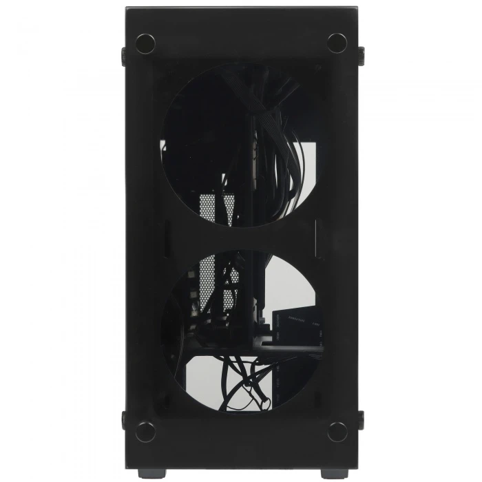 Корпус GameMax Stratos ITX черный, Mini-Tower