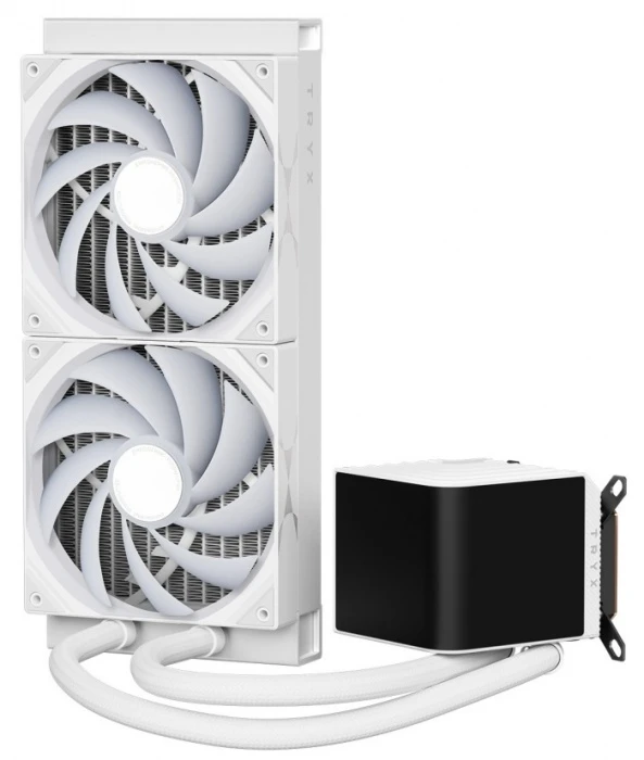 Система охлаждения TRYX PANORAMA ARGB 280 белая, L-P280A-AS2M-G0W