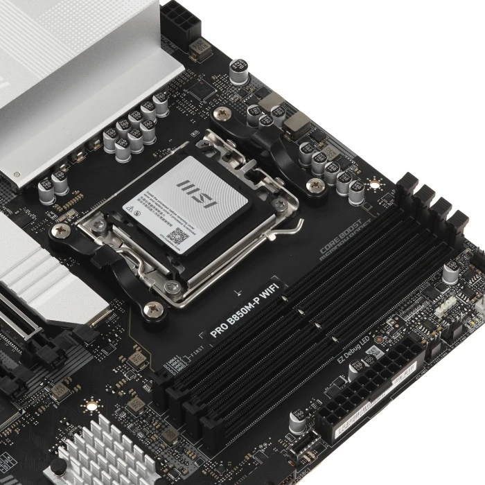 Мат. плата MSI PRO B850M-P WIFI, AM5