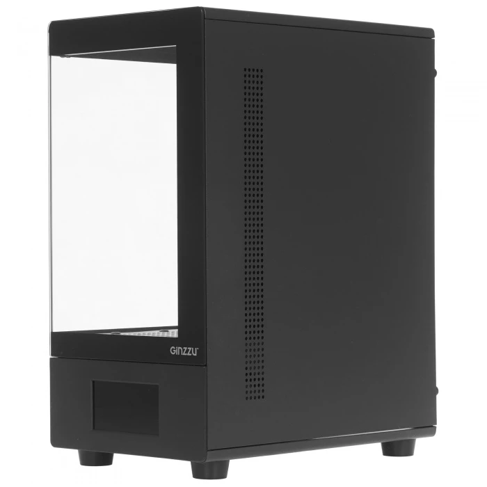 Корпус GiNZZU RX400D черный, Mini-Tower