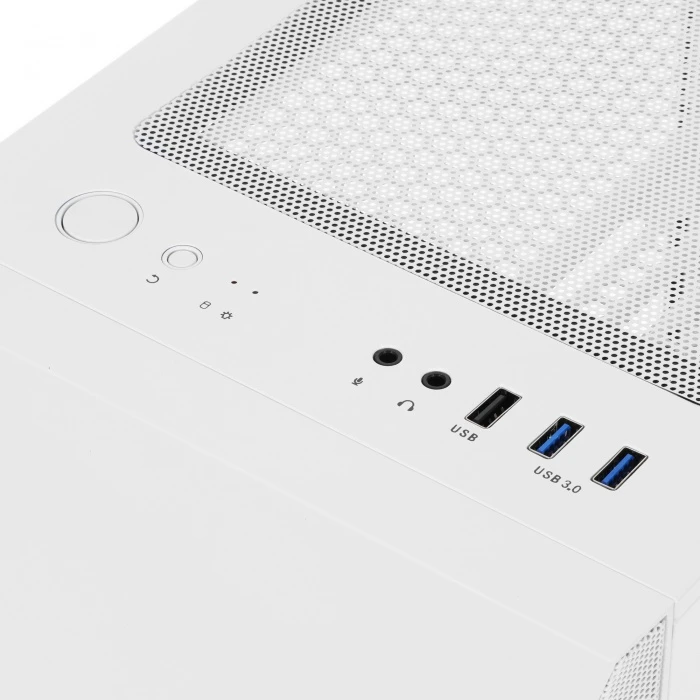 Корпус ZALMAN Z1 Iceberg белый, Mini-Tower